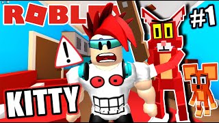 Kitty me Atrapa en Roblox | El Gato Malvado de Roblox | Juegos Roblox en Español