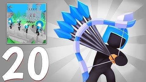 MERGE ARCHERS -💣💣 Walkthrough Gameplay Part 2 - NEW UPDATE (iOS Android) #gameplay #games #android