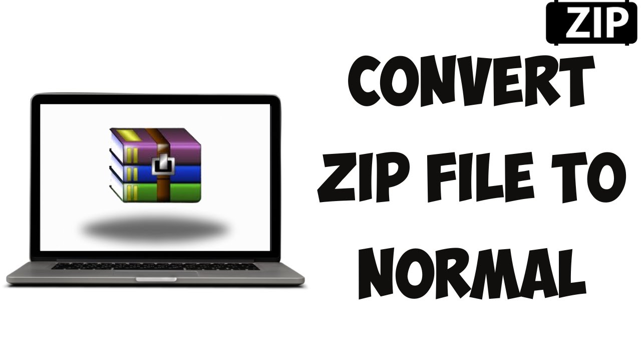 How To Convert ZIP File To Normal | Unzip File in Windows 10 PC or ...