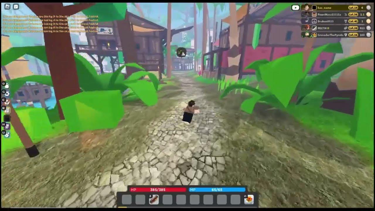 Where to change your class to hunter Vesteria YouTube