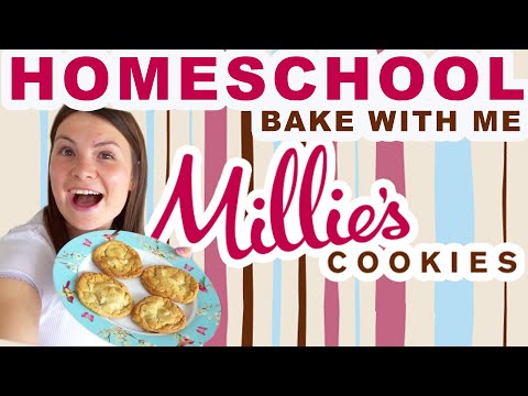 Bake MILLIE'S COOKIES with me - HOMESCHOOL LESSON