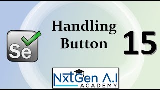Famous Selenium Tutorials for Beginners : 15. How to Handle Button ? Profile