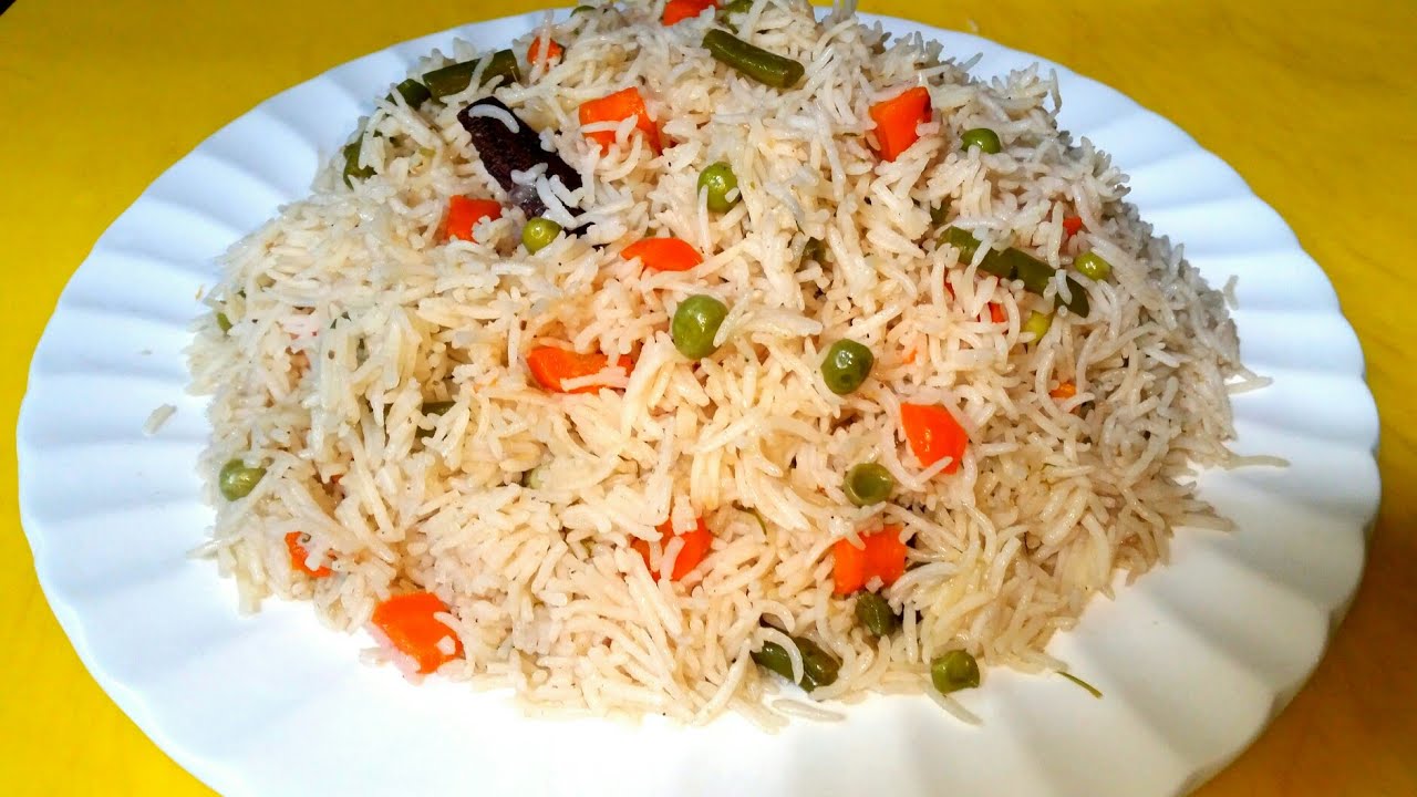 Homemade Vegetable pulao (recipe for vegetarians) YouTube