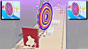 Rolly Paper Toilet Paper Line All Levels(Android,ios)Gameplay(Level 03-05)