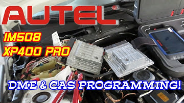 BMW DME And CAS Programming Using The Autel IM508, IM608, And The XP400 PRO, Autel Classes! #im508