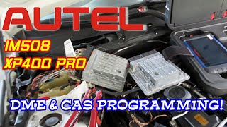 Программирование BMW DME и CAS с использованием Autel IM508, IM608 и XP400 PRO, классов Autel! #im508