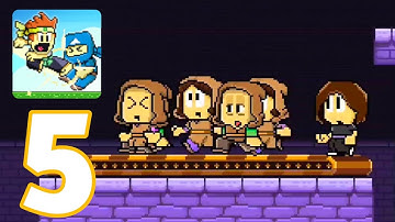 Dan the Man - Gameplay Walkthrough Part 5 - Main Story: 3-1 - 3-3 (iOS, Android)