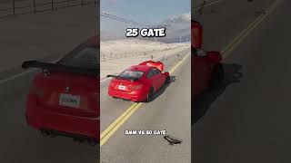 BMW vs 50 gates ☑️📈 #beamng #carcrash #beamimpact #crashtest #shortsfeed #shortsvideo #shortsyoutube