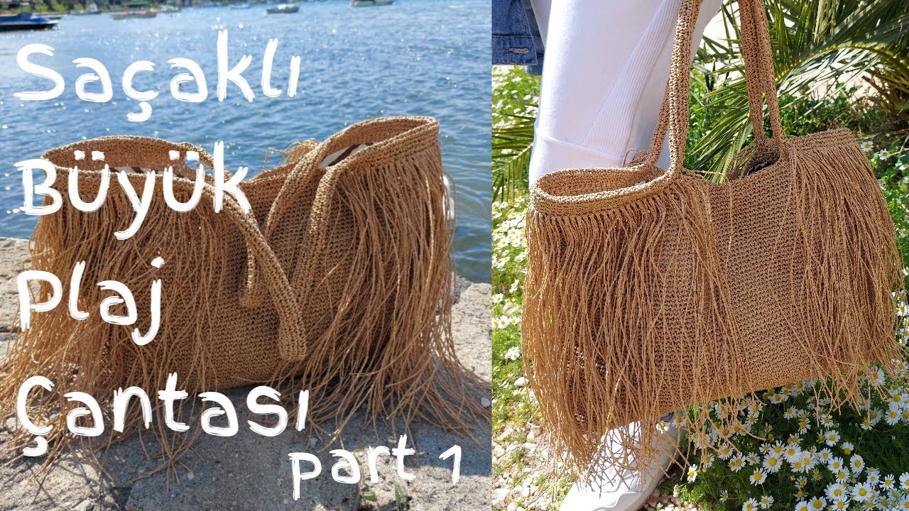 BÜYÜK PLAJ ÇANTASI YAPIMI - PART 1