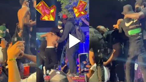 Wizkid Almost Fall Down - Watch Moment Some Fans Grabbed Wizkid's Leg On Stage in Abuja
