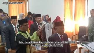 Sah, Junaidi Gantikan Ibrahim Sebagai Paw Dprd Natuna