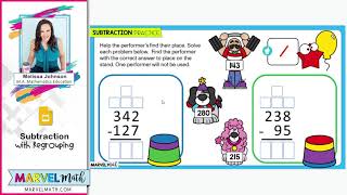 3-Digit Subtraction with Regrouping : Subtraction Circus Instructions