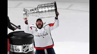 ALEX OVECHKIN LIFTS STANLEY CUP!!! WASHINGTON CAPITALS WIN FIRST STANLEY CUP!!! LIVE REACTION!!!