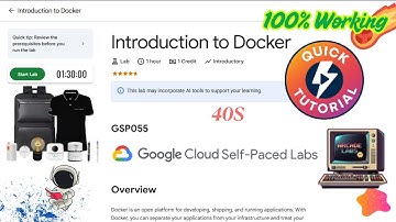 [NEW] Introduction to Docker | #GSP055 | #qwiklabs | #arcade