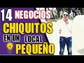 Negocios CHIQUITOS para un "PEQUEÑO LOCAL" |💡 Inicia con poco dinero