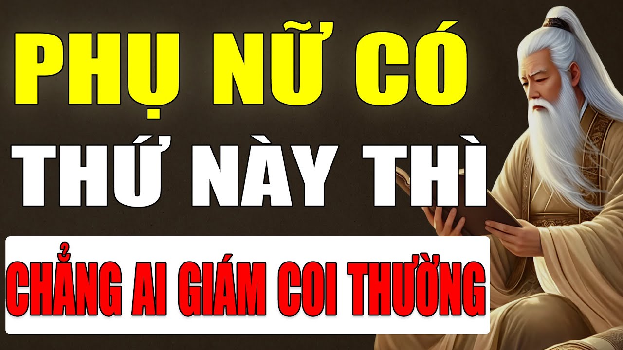 Cổ Nhân Tiết Lộ: Phụ Nữ Có Thứ Này Không Ai Giám Coi Thường.