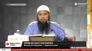 LIVE Kitab Ad-Daa'u wa Dawaa - Ust. Arif Hidayatullah