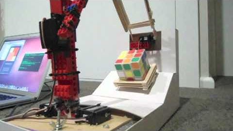 Arduino controlled Rubik