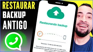 ✅ How to RESTORE OLD WhatsApp BACKUP - [SOLVED] screenshot 1