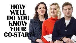 The Cast of Downton Abbey Play a Game of 'How Well Do You Know Your Co-Star?' | Marie Claire