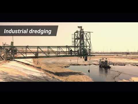 Industrial sludge lagoon