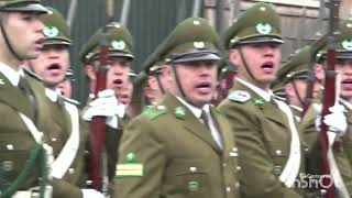 Himno Nacional de Chile. Desfile Glorias Navales (Dalcahue 2024)