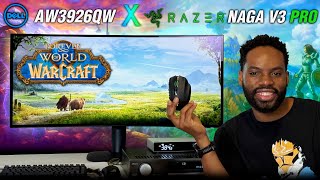 The Ultimate WOW Forever Experience | AW3926QW OLED + Razer Naga V3