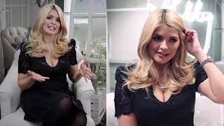 Holly Willoughby Tightscleavageheels In Black Dress - For The Home At Bhs