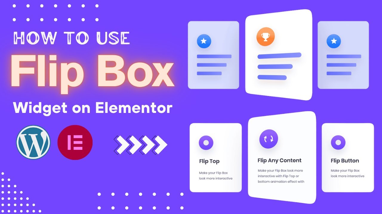 How to Use the Flip Box Widget on Elementor | Advanced Flip Box ...
