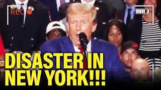 Trump Gives AWFUL Speech in New York and GOES NUTS