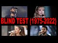 Blind test 19752022  50 extraits