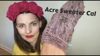 Kristy Glass Knits: Acre Sweater Crochet Along Check-in