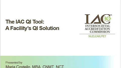The IAC QI Tool: A Facility’s QI Solution