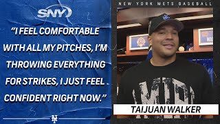 Taijuan Walker talks 'getting back into his groove' after navigating tough first inning