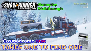 SnowRunner - Takes One To Find One | Cosmodrome Task - Amur, Russia | Phase 4
