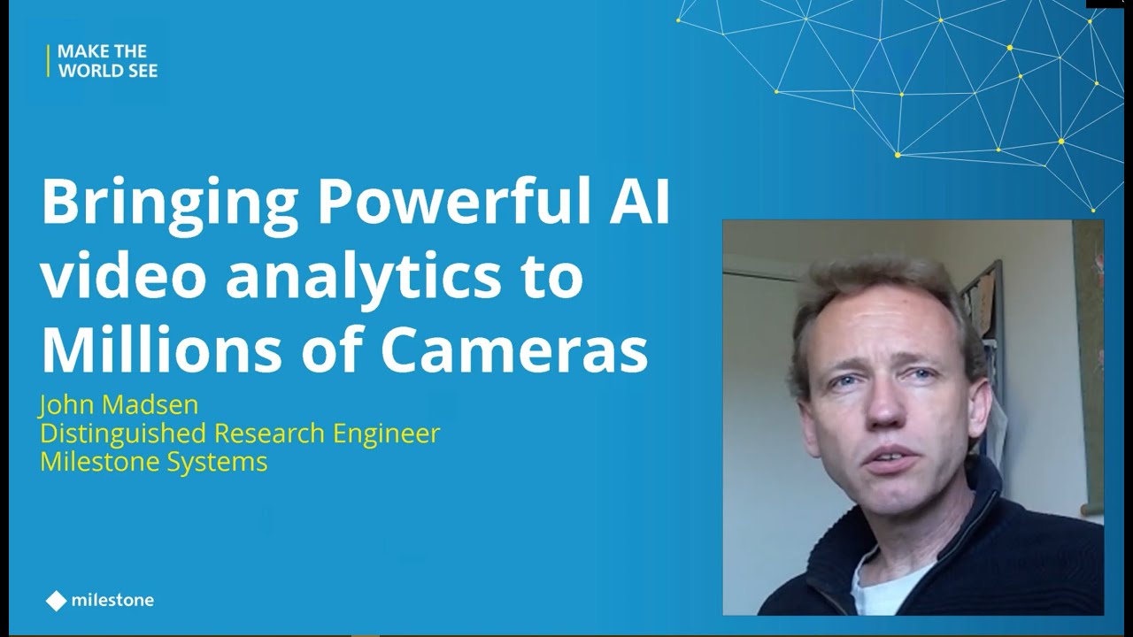 Bringing Powerful AI video analytics to Millions of Cameras