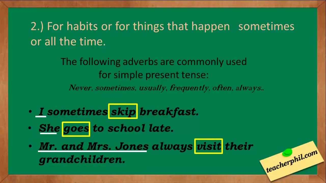 01 Simple Present Tense - YouTube