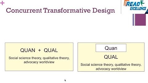 Topic 10 (Concurrent Transformative Design) - Mixed Methods Research