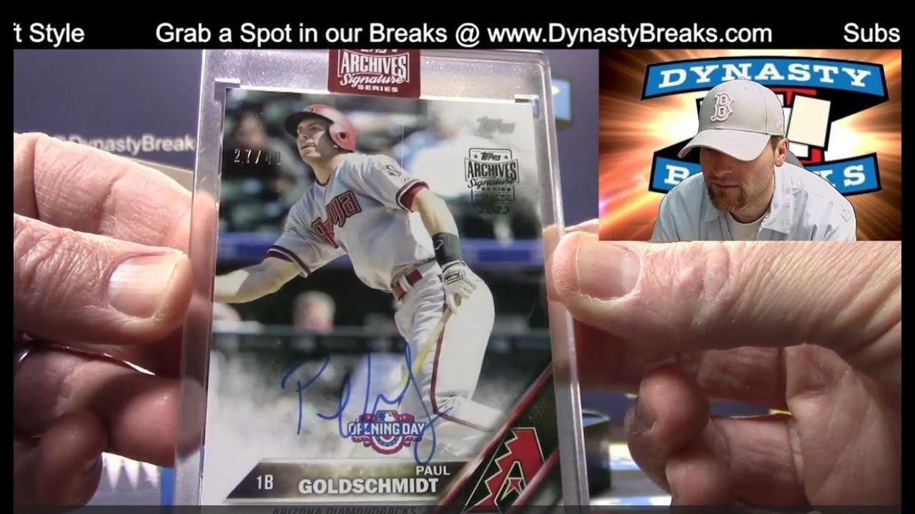 2023 Topps Archives Signature Series Baseball Card 20 Box Case Break #4   Sports Cards