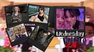 Wednesday reacts to Wednesday & Enid's Actresses as their Future! 💗WenClair🖤