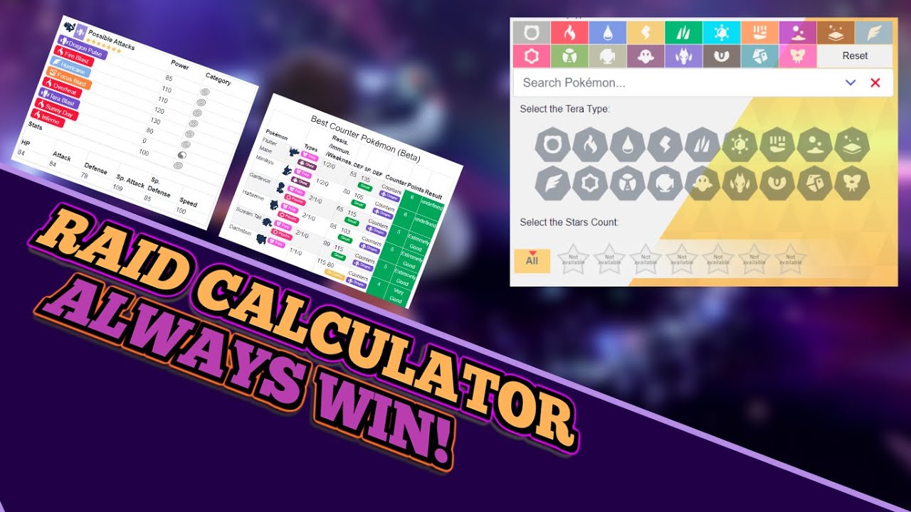 How to calculate damage with the Pokémon Damage Calculator - Upcomer