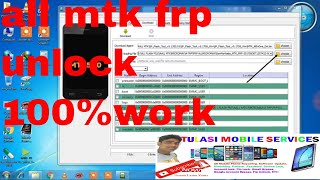 all mtk cpu frp unlock by sp flash tool MTK SUPPORT_MT6572M_MT6735M Lava_A1 MT6580 MT6592 screenshot 5