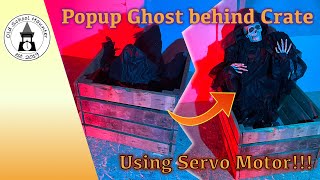 Popup Ghost Animatronic - The scare is around the corner [Halloween Spooky Creepy DIY EN]
