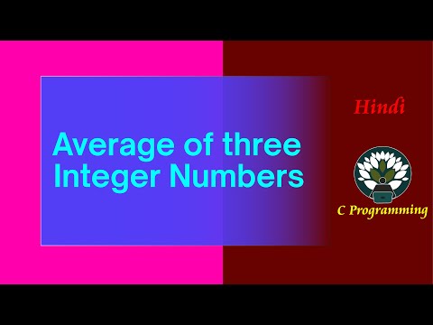 HINDI Sequential Logic CODE 4 - Average of three Numbers