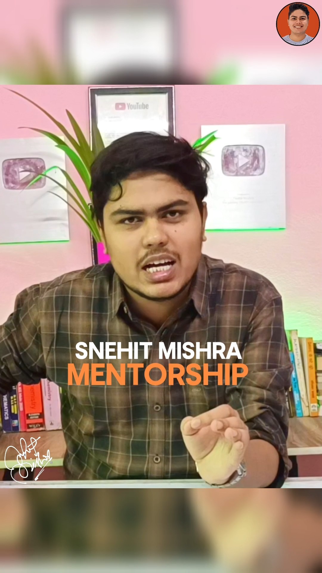 Snehit Mishra Mentorship | 99 Percentile guaranteed | #jee2025