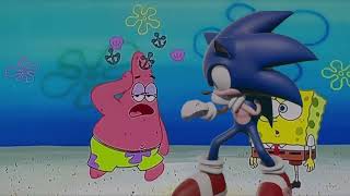Sonic beat’s up Patrick star