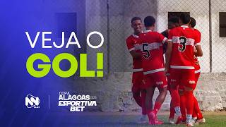 Veja o gol do CRB contra o DIMENSÃO SAÚDE - Copa Alagoas 2026