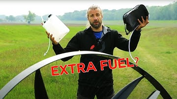 The best option to take extra fuel for long paramotor flights.