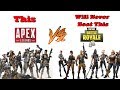 FORTNITE VS APEX LEGENDS RAP BATTLE ROYALE  FREESTYLE # ...