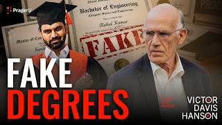 India’s Fake Degree Immigration Scandal Exposed | Victor Davis Hanson
